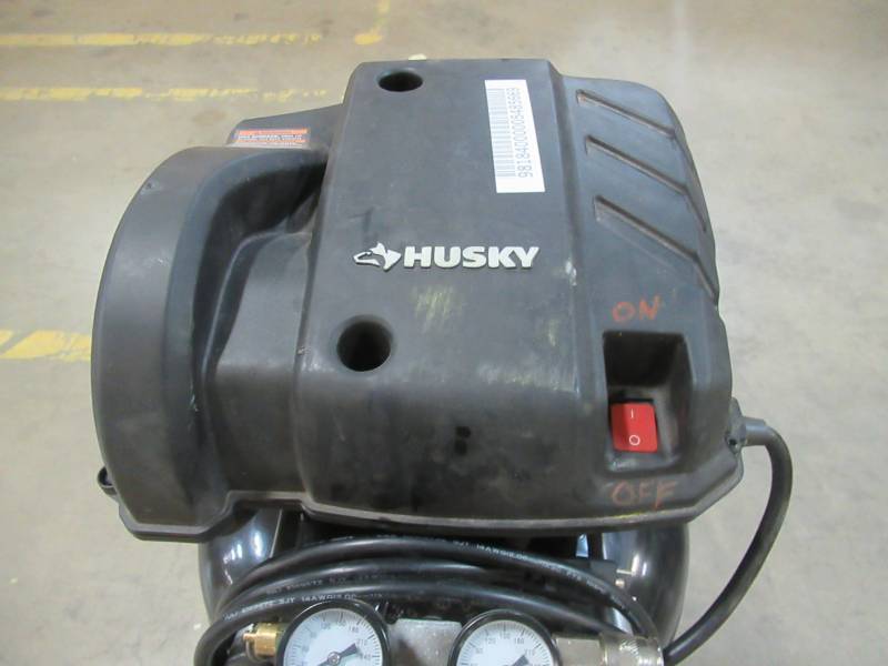 Husky 20 Gal. 175 PSI Quiet Portable Air Compressor, C201H Motor Runs