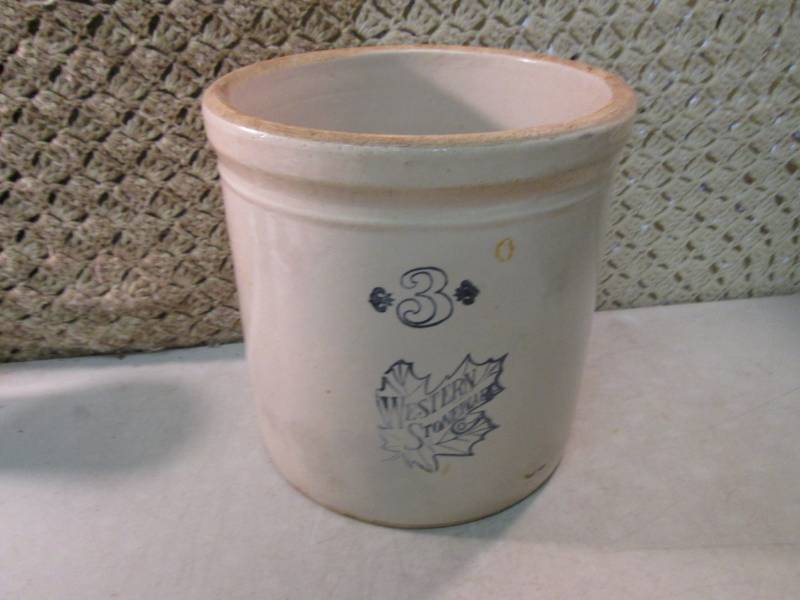 3 Gallon Western Stneware Co Crock ...