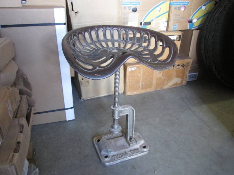 Home Made Adjustable Stool from a C...