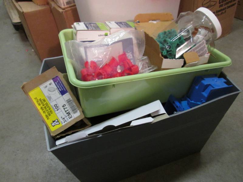 Lot of Electrical Boxes and other r...