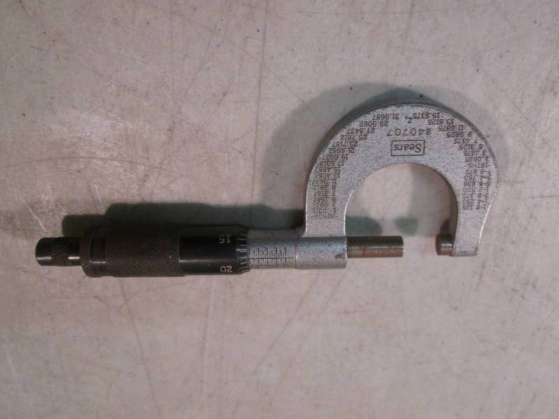Sears 0-1 Micrometer  EC1...