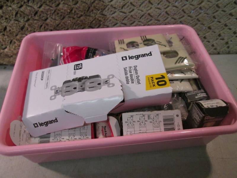 Lot of Electrical Outlets, Switches...