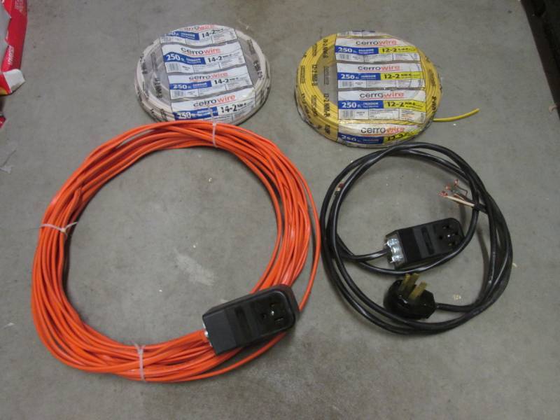 Lot of Misc Wiring See Photos.  RM7...