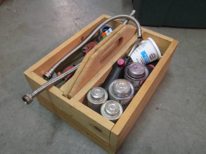 Lot of Misc Plumbing Tools and Supp...