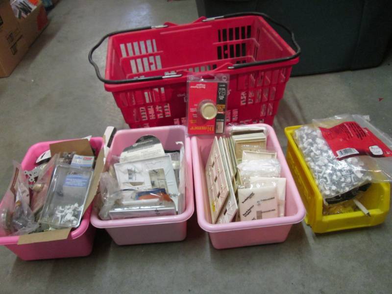 Large Lot of Misc Electrical Suppli...