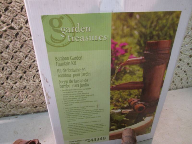 Garden Treasures Bamboo Garden Foun...