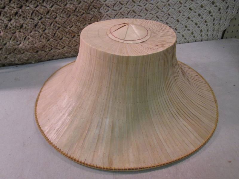 Vintage Wicker Cane Asian Hand Wove...
