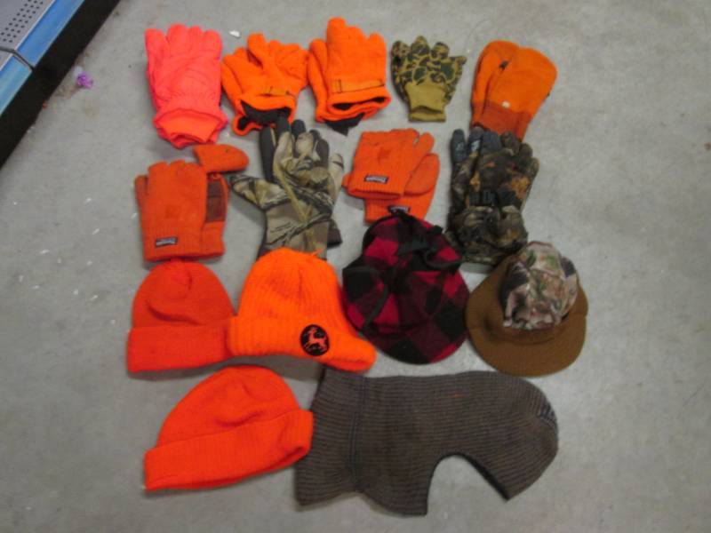 Lot of Misc Hats and Gloves  CSB...