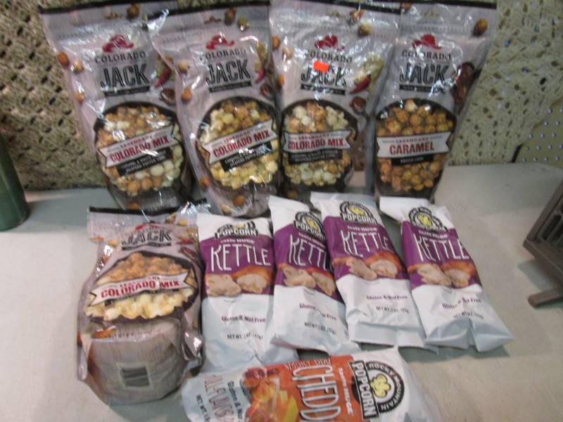 Misc Bags of Popcorn Best by dates ...