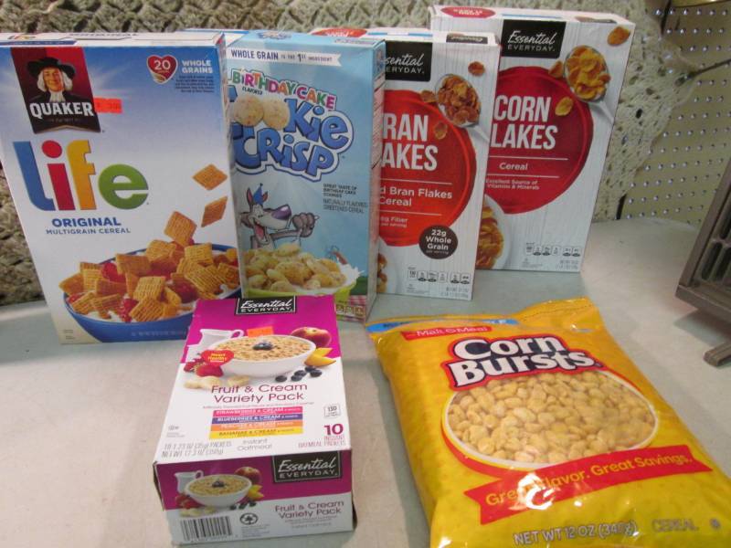 Mixed Lot of Cereal Best by dates v...