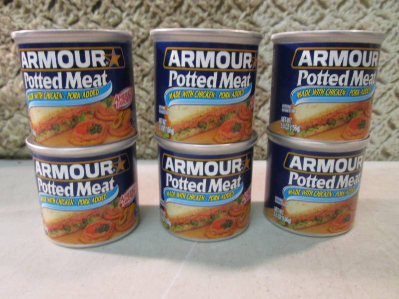 6 Cans of Armour Potted Meat  Best ...