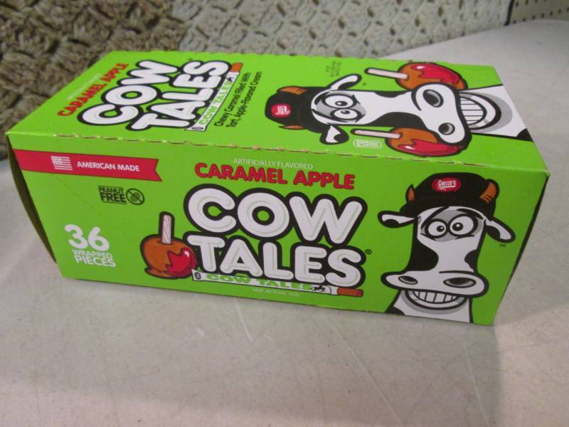Box of 36 Caramel Apple Cow Tales B...