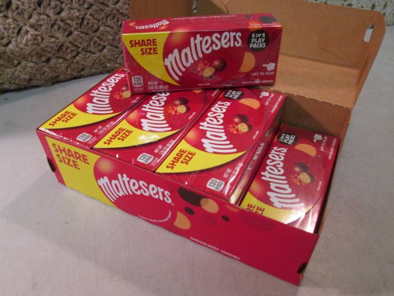 Box of 8 Share Size Boxes of Maltes...