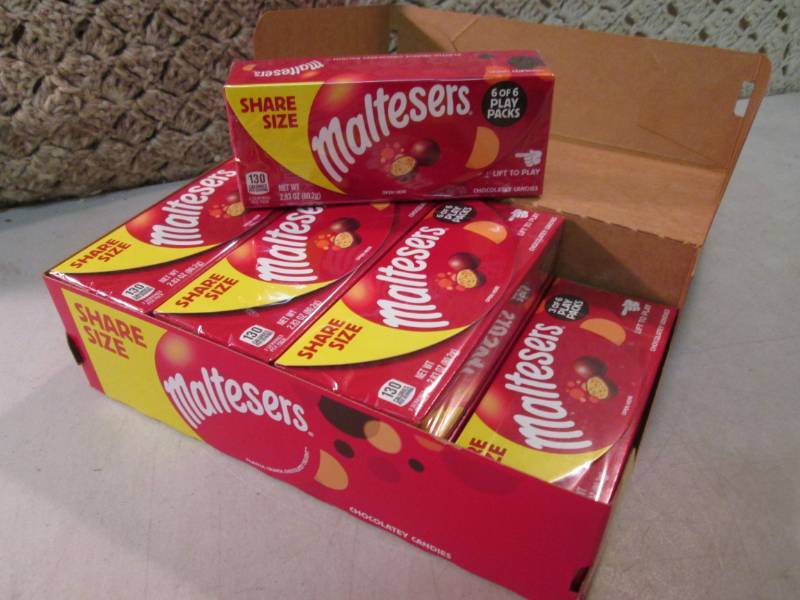 Box of 8 Share Size Boxes of Maltes...