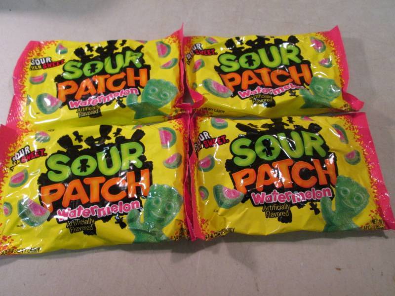 4 Bags of Sour Patch Watermelon Can...
