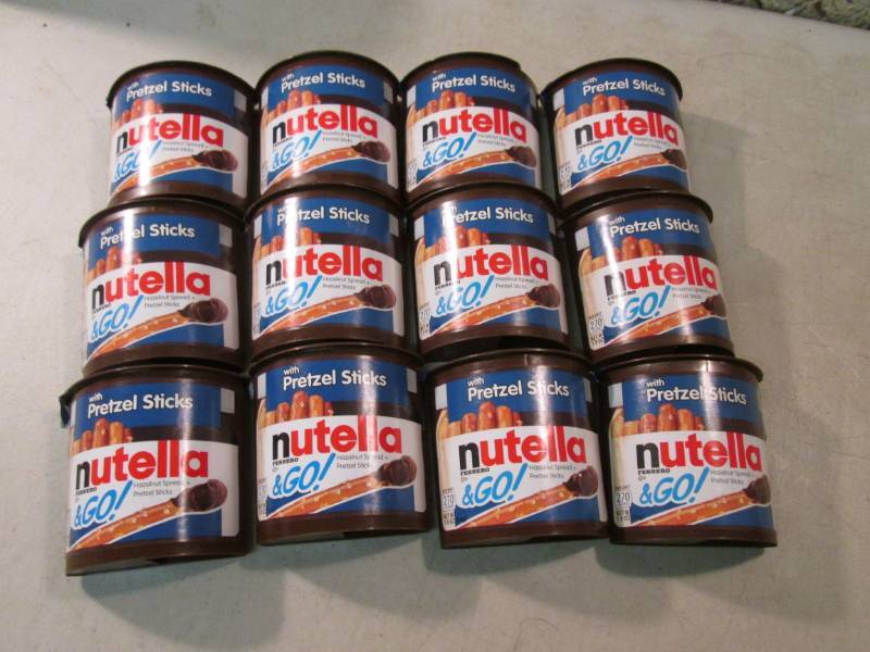 12 Nutella & Go with Pretzel Stick...