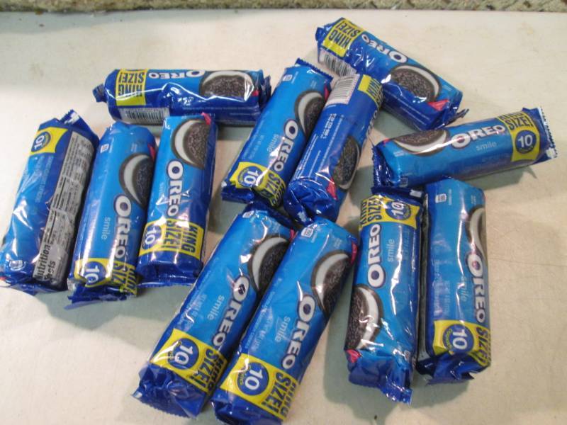 12 Packs of Oreo Cookies Best by Ma...