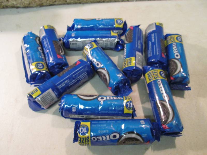 12 Packs of Oreo Cookies Best by Se...