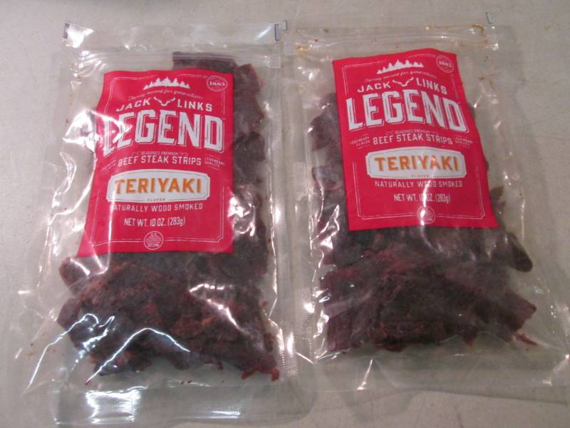 2 Bags of Jack Links Teriyaki Beef ...