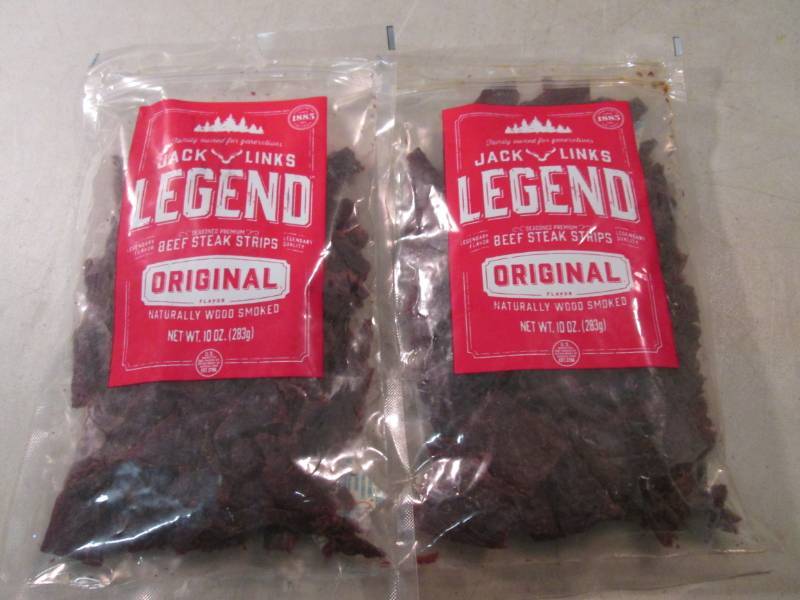 2 Bags of Jack Links Original Beef ...