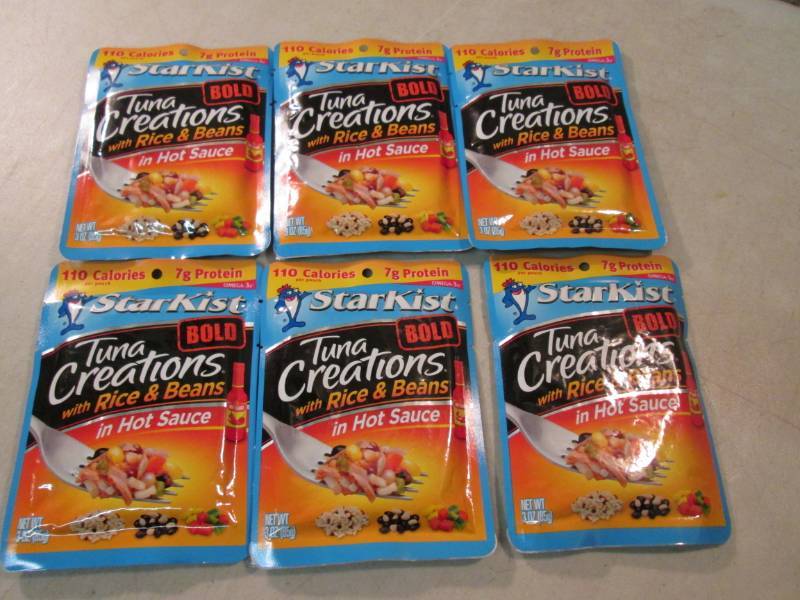 6 Pouches of Starkist Bold Tuna Cre...
