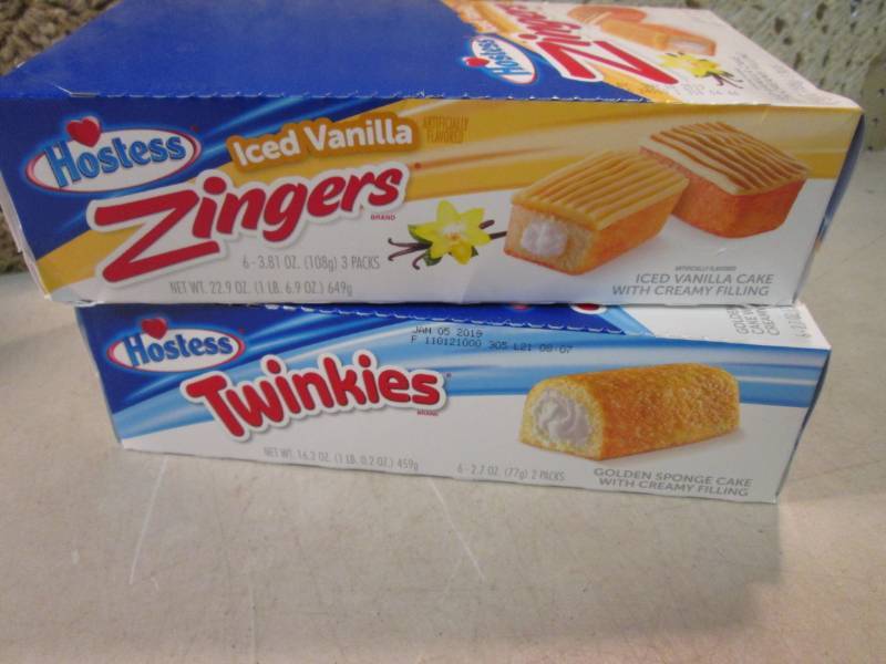 1 Big Box of Each Hostess Iced Vani...