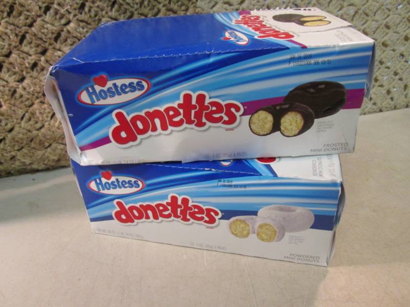 2 Big Boxes of Hostess Donettes 1 C...