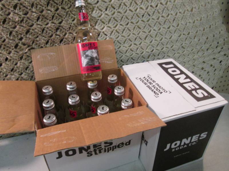 2 - 12 Packs of Jones Stripped Cher...