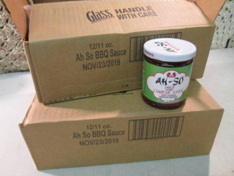 2 Cases of 12 Jars each of Ah-So Sa...