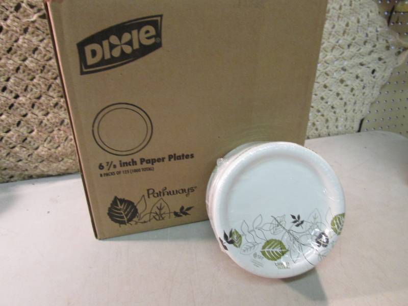 Case of 1000 Dixie 6 78 Paper Pla...