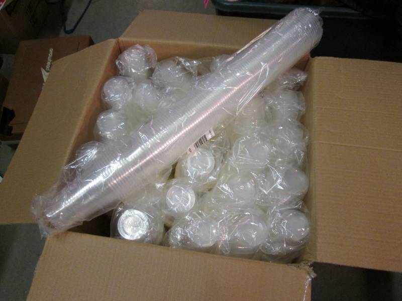 Case of 2500 9 ounce Translucent Pl...