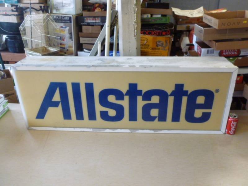 Vintage Allstate Sign