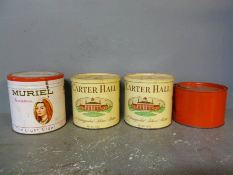 Vintage Tobacco Cans