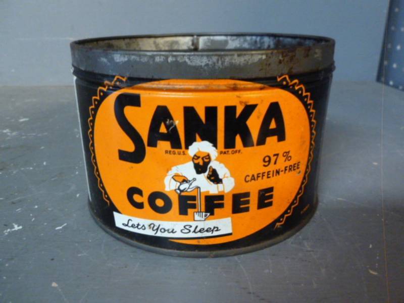 Vintage Metal Container