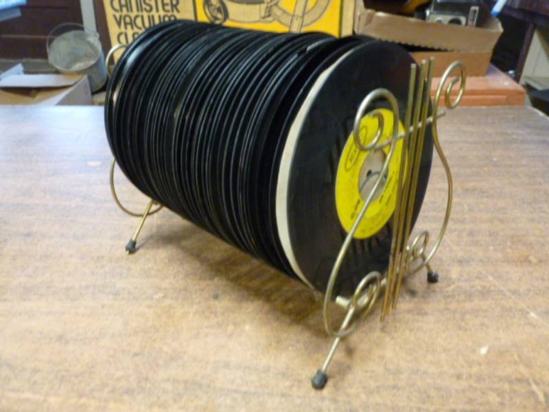 Vintage Record Rack
