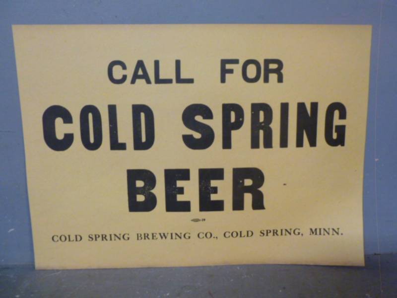 Vintage Cold Spring Brewing Co