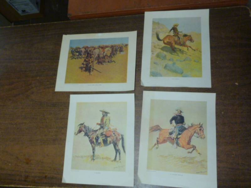 Vintage Frederick Remington Print