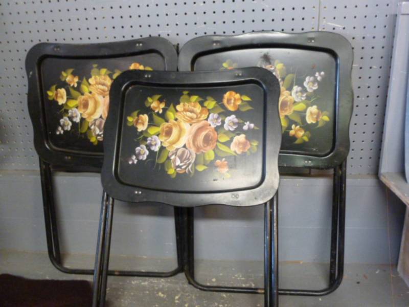 Vintage Metal Trays
