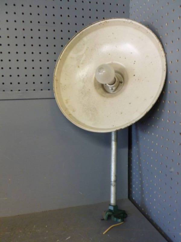 Vintage Porcelain Light
