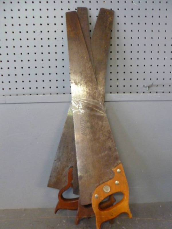Vintage Hand Saws