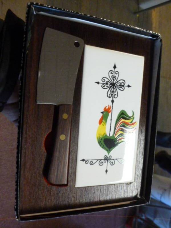 Vintage Cheese Knife Set