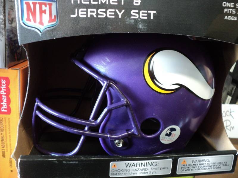 youth vikings helmet