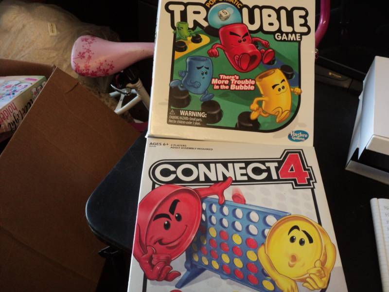 lot 59 image: Trouble and Connect 4 Games...