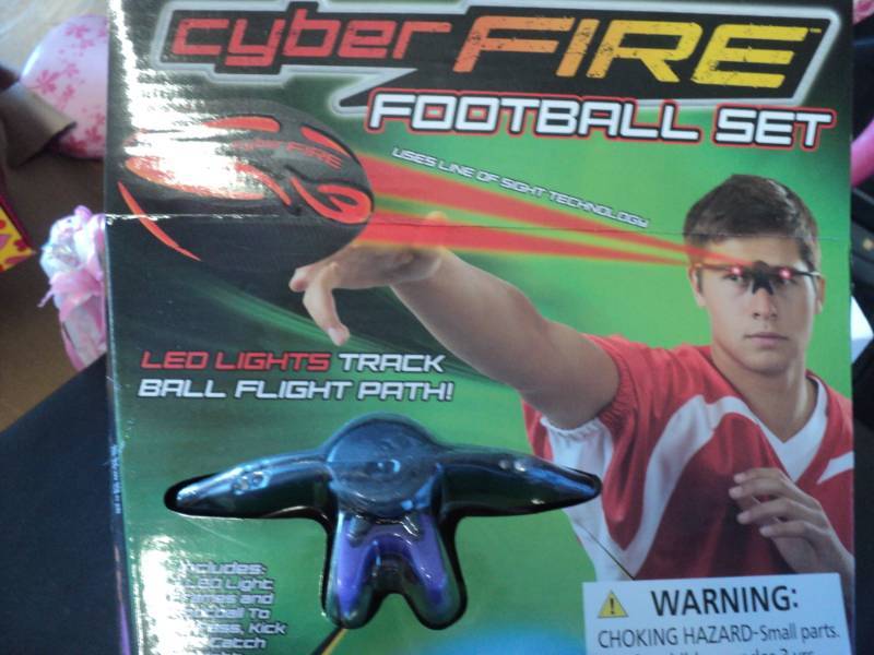 lot 85 image: Cycer Fire Football set...