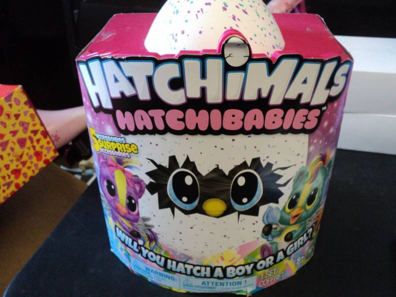 lot 93 image: Hatchimals Hatchibabies retail $69...