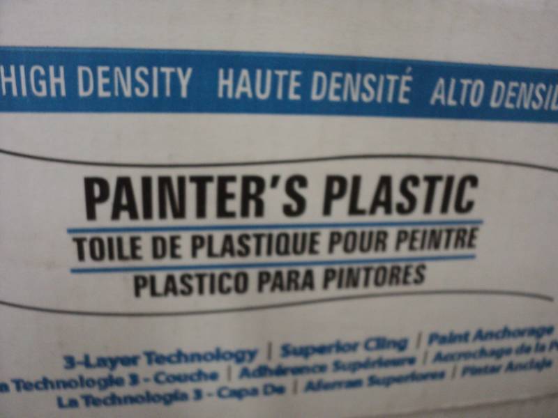 lot 39 image: All Pro Painters Plastic 3600 sq. f...