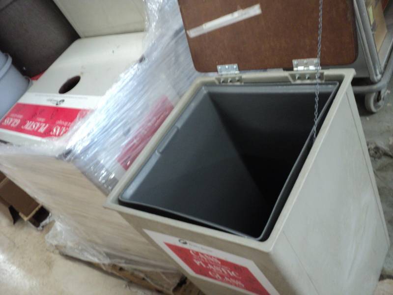 lot 103 image: 2 Large Recycle Containers- with in...