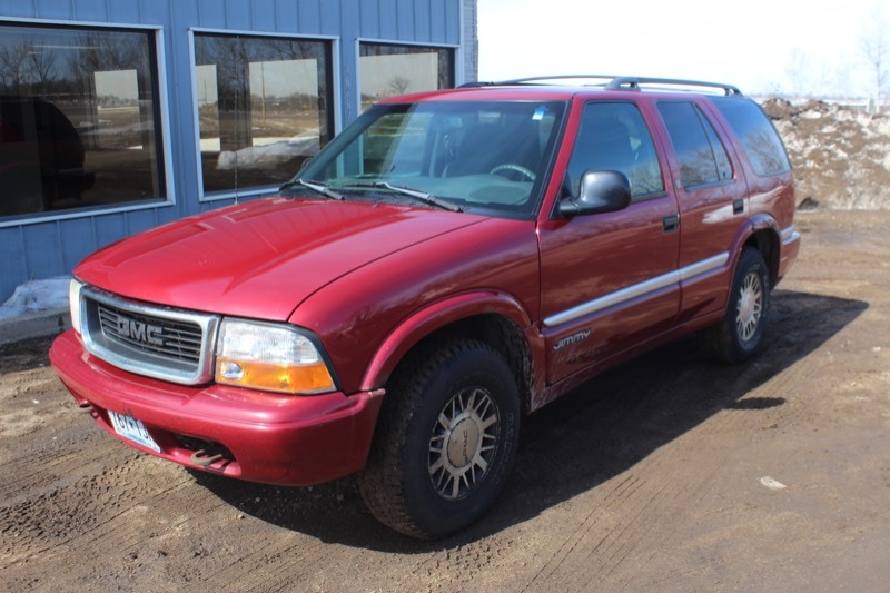 lot 3533 image: 1998 GMC Jimmy 4x4