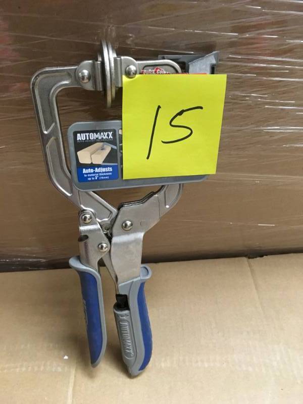 lot 15 image: Kreg 3 in. Automaxx Face Clamp in good working condition