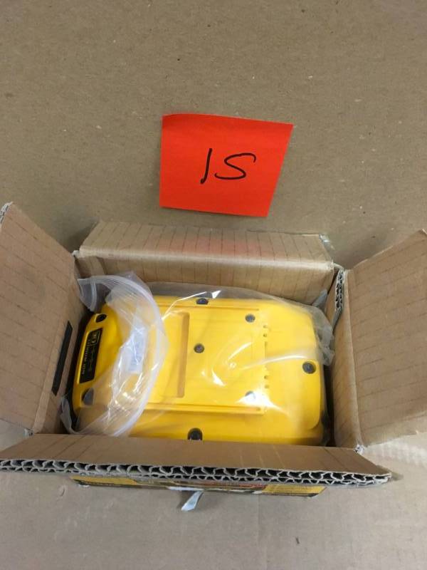 lot 15 image: DEWALT 40-Volt MAX XR Lithium-Ion Cordless Battery Pack 6.0Ah in good working condition